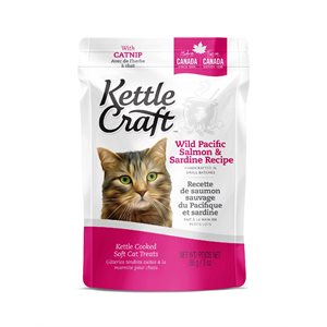 Kettle Craft Chats Saumon Sauvage du Pacifique et Sardine 85g
