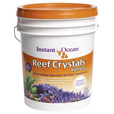 Instant Ocean Reef Crystals Salt 160 Gallons