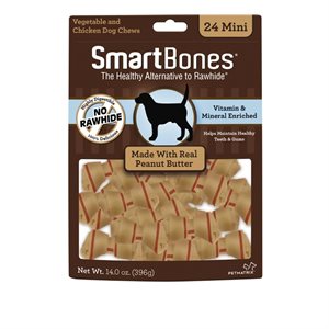 Spectrum Smart Bones Peanut Butter Mini 24 Pack