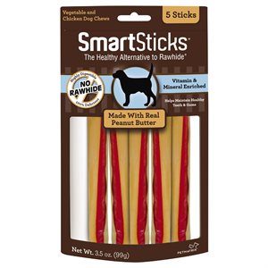 Spectrum Bâtons à Mâcher « Smart Sticks » Beurre d'Arachides 5 MCX