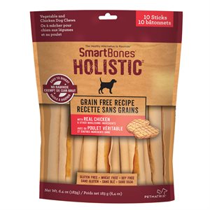 Spectrum SmartBones Holistic Grain Free Sticks 10 Pack