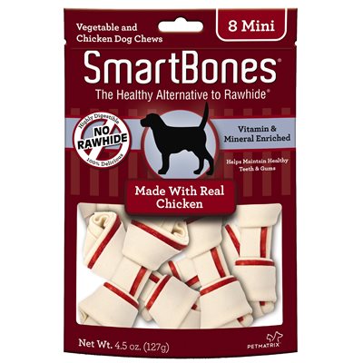 Spectrum Smart Bones Chicken Mini 8 Pack