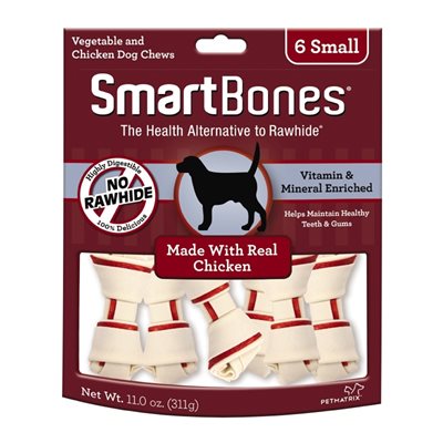 Spectrum Smart Bones Chicken Small 6 Pack