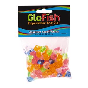 Spectrum GloFish Gravel Accent Multicolored Gems