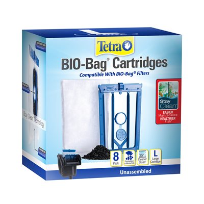 Spectrum Tetra StayClean Bio-Bag Cartridge Large 8-Pack
