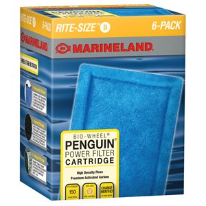 Marineland Penguin Rite-Size Cartridge B 6-Pack