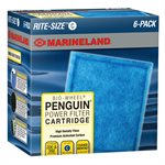 Marineland Penguin Rite-Size Cartridge C 6-Pack