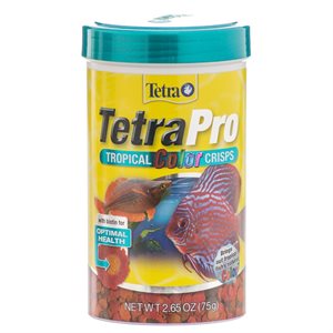 Spectrum Tetra PRO Fish Food Tropical Color Crisps 2.65oz