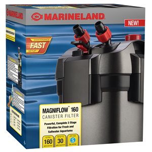 Marineland Filtre en Forme de Cylindre « Magniflow 160 » jusqu'à 30 Gallons 