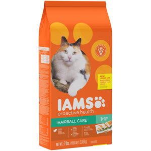 IAMS Proactive Health Adult Cat Hairball Care 7LB