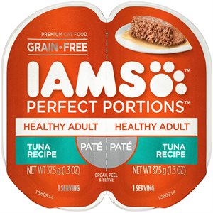 IAMS Cat Perfect Portions Pâté Grain Free Tuna Recipe 24 / 2.6oz