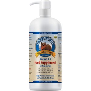 Grizzly Pet Products Salmon Oil Plus 32oz (946ml)