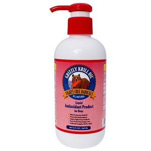 Grizzly Krill Oil for Dogs 8oz (240ml)