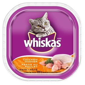 Whiskas Adult Cat Chicken Dinner Pâté 24 / 100g