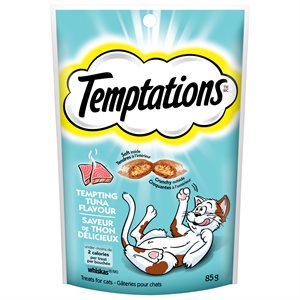 Temptations Gâteries pour Chats Saveur de Thon Délicieux 85g