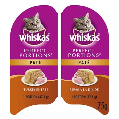 Whiskas Adult Cat Perfect Portions Turkey 24 / 75g