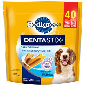 Pedigree Dentastix Original Medium 40 Count 972g