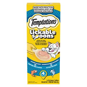 Temptations Lickable Spoons Salmon & Tuna 40g