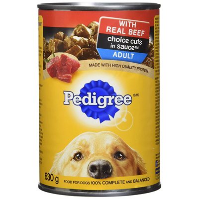 Pedigree Adult Dog Choice Cuts Beef 12 / 630g