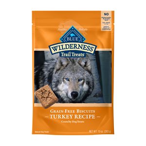 Blue Wilderness Trail Treats Grain Free Turkey Biscuits 6 / 10 oz