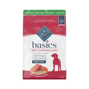 Blue Buffalo Basics LID Grain Free Adult Dog Salmon 22LB