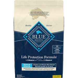 Blue Buffalo Life Protection Senior Dog Chicken & Brown Rice 26LB