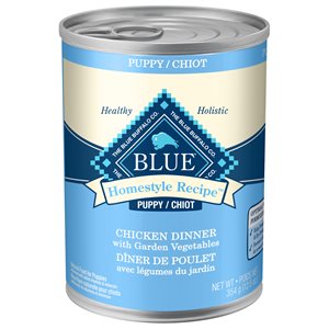 Blue Homestyle Recipe Dîner de Poulet Chiot 12 / 12.5oz