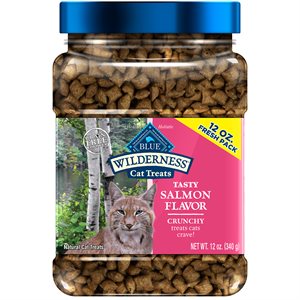 Blue Wilderness Crunchy Salmon Cat Treats 4 / 12oz