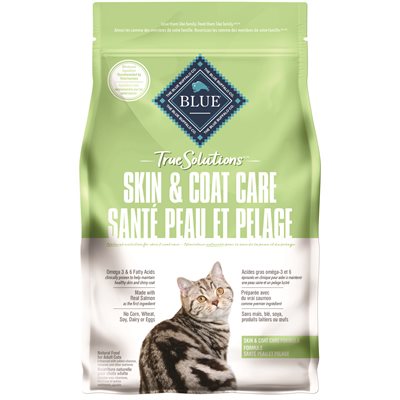 BLUE True Solutions Skin & Coat Care Adult Cat Salmon 6lb