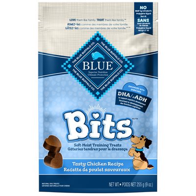 Blue Buffalo Bits Tasty Chicken Soft Moist Training Treats 6 / 9oz