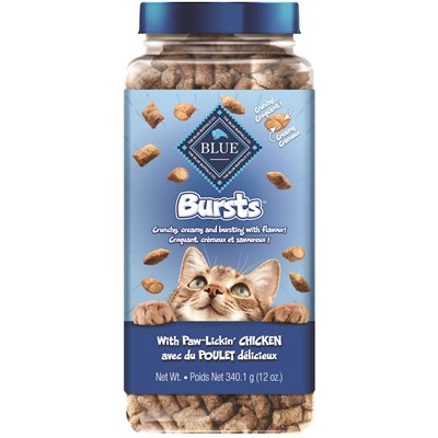 BLUE Bursts Filled Cat Treats Chicken Flavor 4 / 12oz