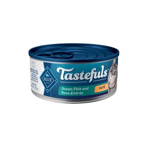 Blue Buffalo Tastefuls Cat Ocean Fish and Tuna Entrée Pate 24 / 5.5oz