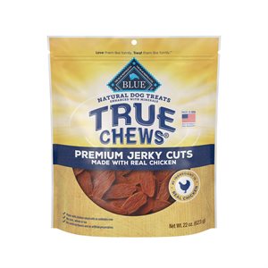 Blue Buffalo True Chews Jerky Chicken Recipe for Dogs 22oz