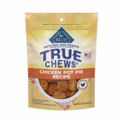 Blue Buffalo True Chews Chicken Pot Pie Recipe for Dogs 12oz