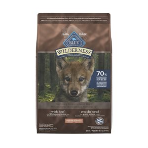Blue Buffalo Wilderness Puppy Dog Beef 24LB
