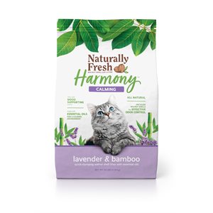 Naturally Fresh « Harmony » Litière Agglomérante pour Chats à la Lavande et au Bambou 26LB