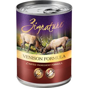 Zignature Limited Ingredient Grain Free Venison Dog Food 12 / 13 oz