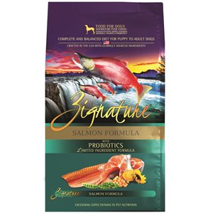Zignature Limited Ingredient Grain Free Salmon Dog Food 4 LB