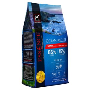 Essence Recette d'Ingrédients Limités Océan pour Chiens 12.5 LB