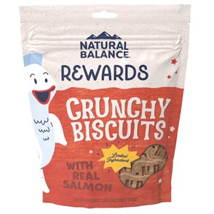 Natural Balance Rewards Crunchy Biscuits Salmon Dog Treat 28oz