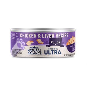 Natural Balance Cat Chicken & Liver Pâté Formula Cans 24 / 5.5oz