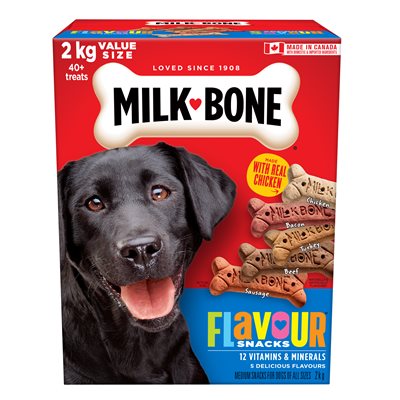 Smuckers Milk Bone Flavour Snacks Medium Biscuits 6 / 2KG