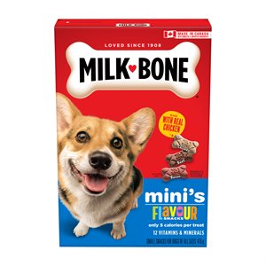 Smuckers Milk Bone Flavour Snacks Mini Biscuits 12 / 475g