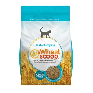 sWheat Scoop Fast Clumping Wheat-Based Cat Litter 36LB