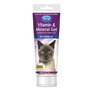 PetAg Vitamin & Mineral Gel for Cats 3.5oz