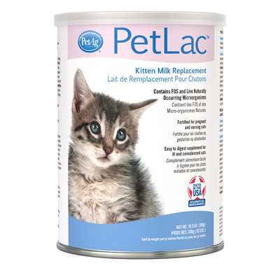 PetAg PetLac® Milk Replacer Powder for Kittens 10.5oz