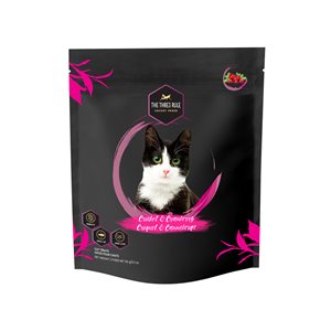 THE THRE3 RULE Gâteries pour chats - Criquets & Canneberge 100g