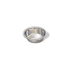Vanness Stainless Steel Wide Rim Cat Dish 8oz