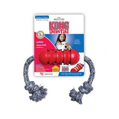 KONG Dental with Rope Small